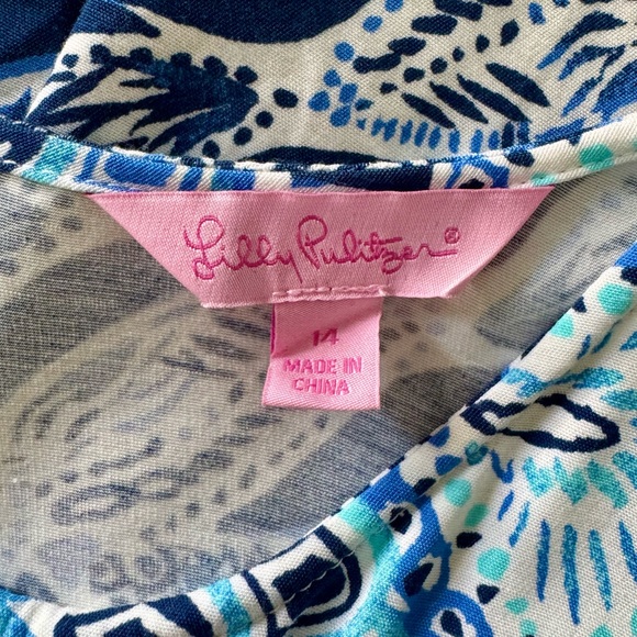 Lilly Pulitzer “A Mermaid’s Tail” Kelby Shift Dress - Picture 8 of 8